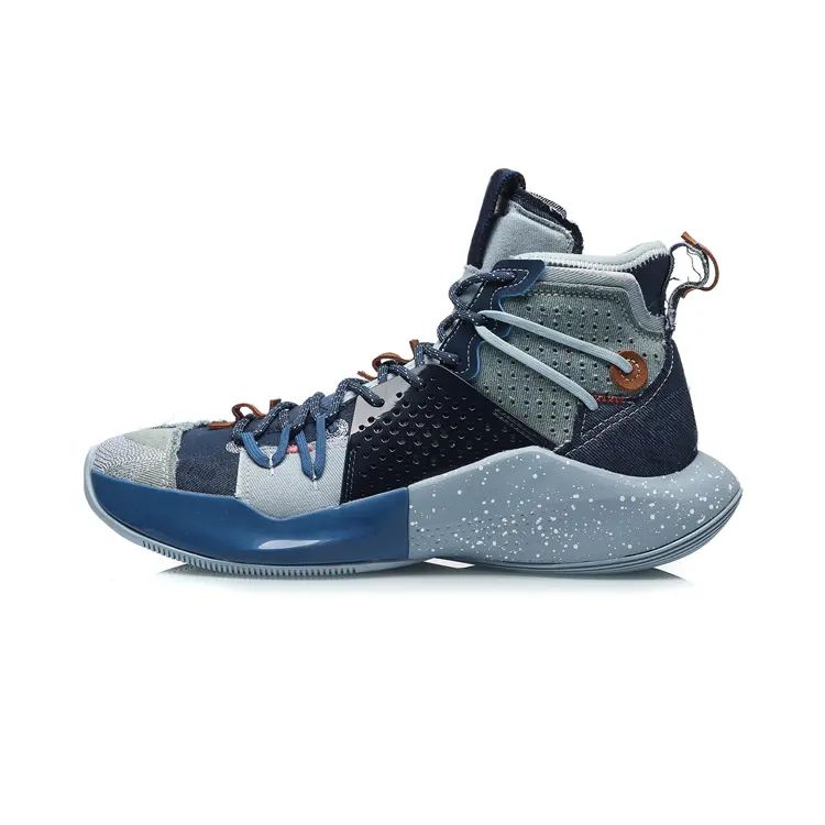 China OEM ODM Service Custom Brand Anti-Slip Fashion Sneakers High Top Shoes Men Basketball