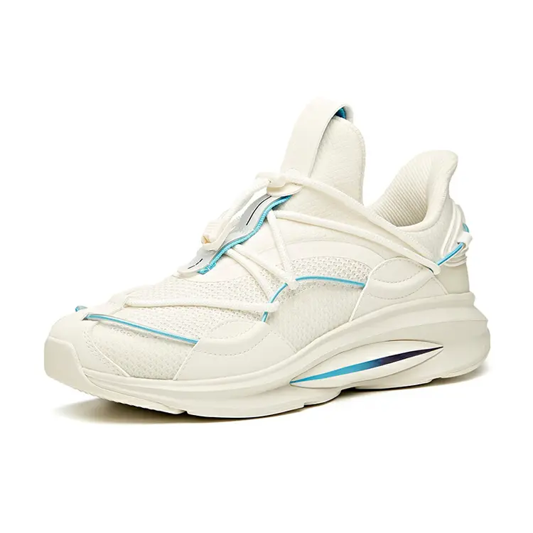 China Factory Custom New Fashion Unique Shoelace Design Outdoor Unisex Sneaker Men's Women's Running Shoes Featured Image