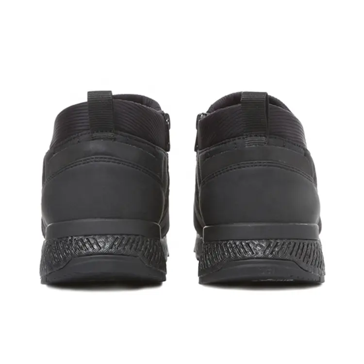 Box Customized Logo Knitting MD Rubber Top Grade Professional Factory New Outdoor Low Cut Leather Snow Winter Boots for Women