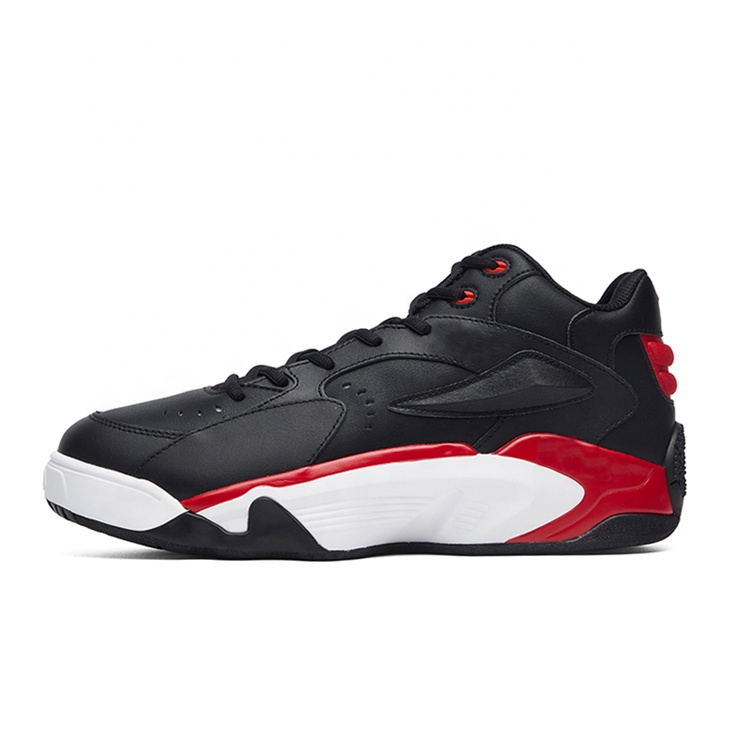 China Wholesale Fashion Shape High-top Ankle Professional Training Custom LOGO Design Make Your Own Men Basketball Shoes