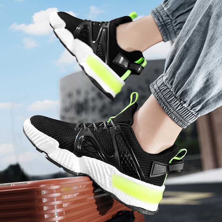 Customized Brand Anti-Slip Soft Comfy Zapatillas Sneakers Women Breathable Running Shoes Men New Modal